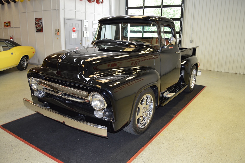 1956 Ford F-100 Black - Sparky's Machines